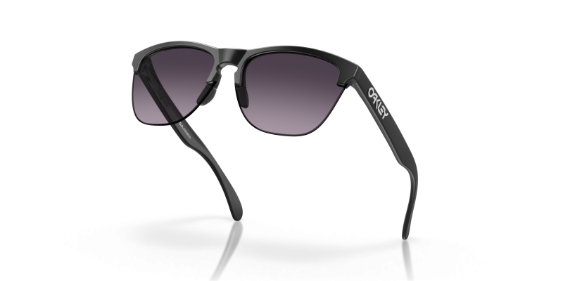 OCCHIALI OAKLEY FROGSKINS LITE MATTE BLACK PRIZM GRAY GRADIENT OO9374-5523 
