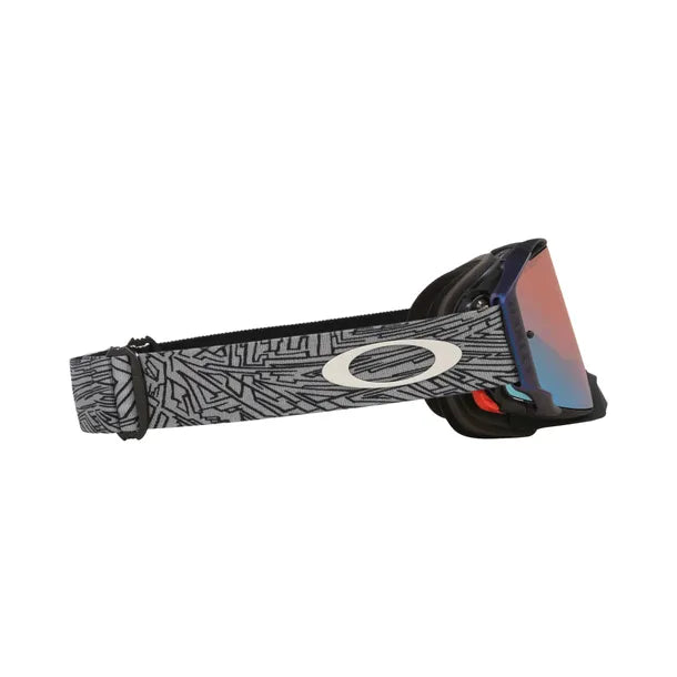 ÓCULOS DE PROTEÇÃO OAKLEY AIRBRAKE MX GREY STRIKE PRIZM SAPPHIRE OO7046-G900