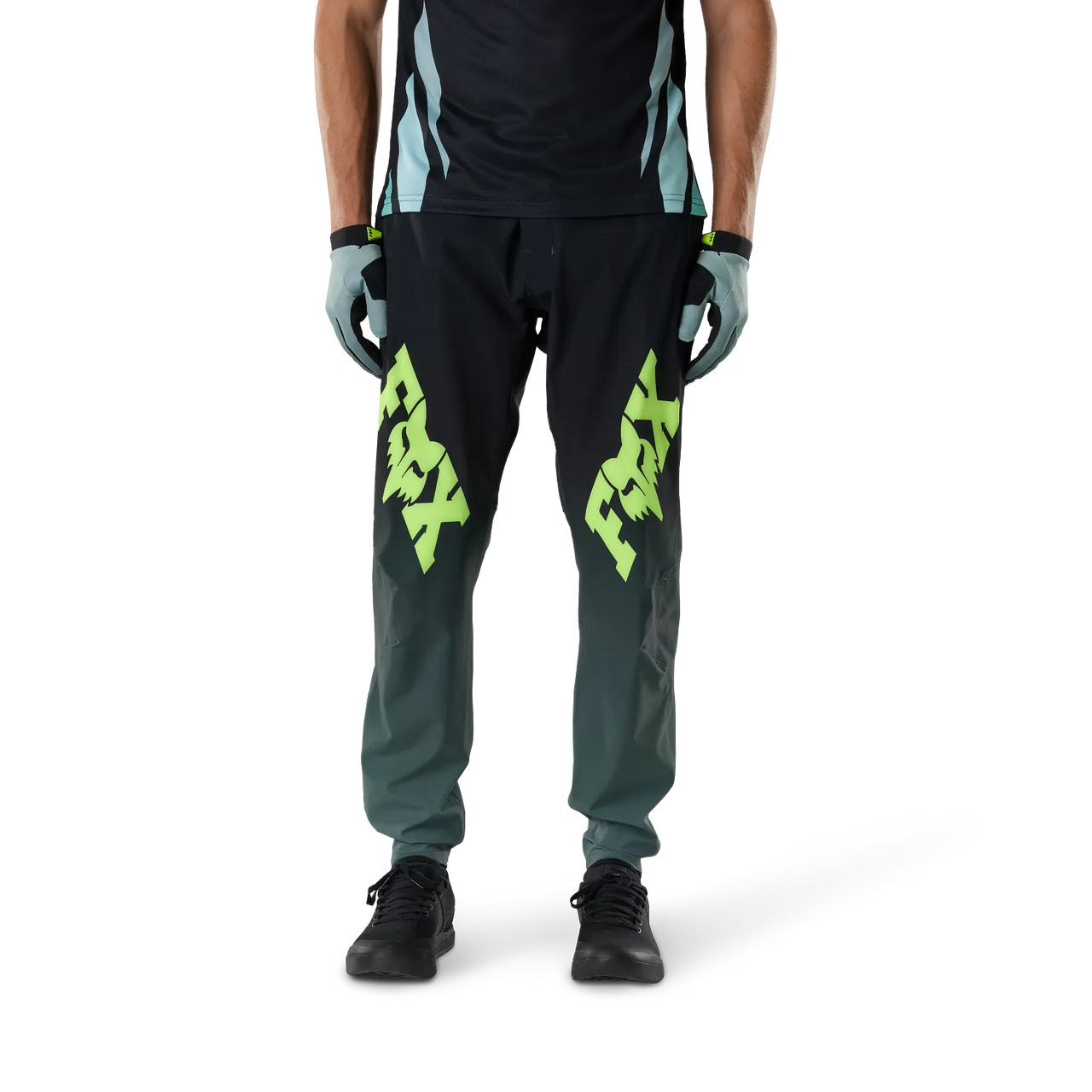 PANTALONI FOX RANGER PANT FOUNDRY INDOSSATI FRONTE