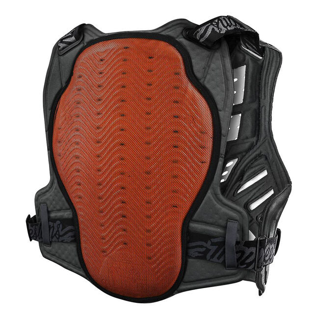 PETTORINA TROY LEE DESIGNS ROCKFIGHT CE FLEX WHITE INTERNO