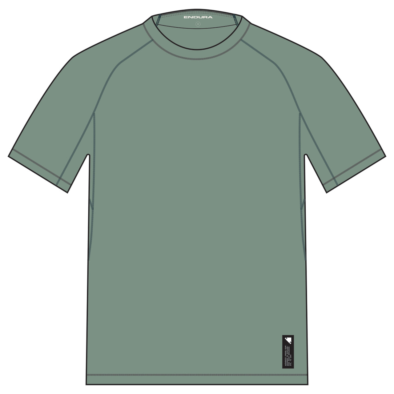 ENDURA ALLTRACK ROAM S/S TECH TEE TECHNISCHES SHIRT