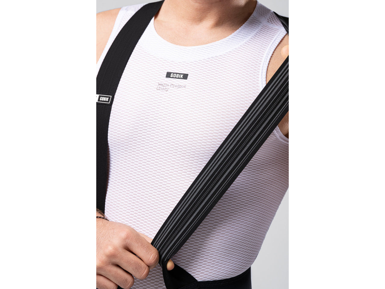 SALOPETTE STRADA GOBIK LANCER K12 BLACK BRETELLE