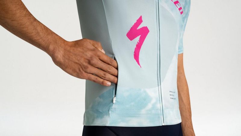 MAGLIA SPECIALIZED SBC FOUNDATION GRAPHIC JERSEY SS azzurra zoom