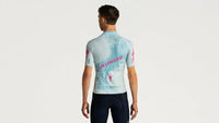 MAGLIA SPECIALIZED SBC FOUNDATION GRAPHIC JERSEY SS azzurra retro