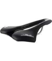 SELLA SELLE ITALIA MAX SLR BOOST GEL SUPERFLOW TI 316 FIBRA-TEK 155 x 248 MM RETRO