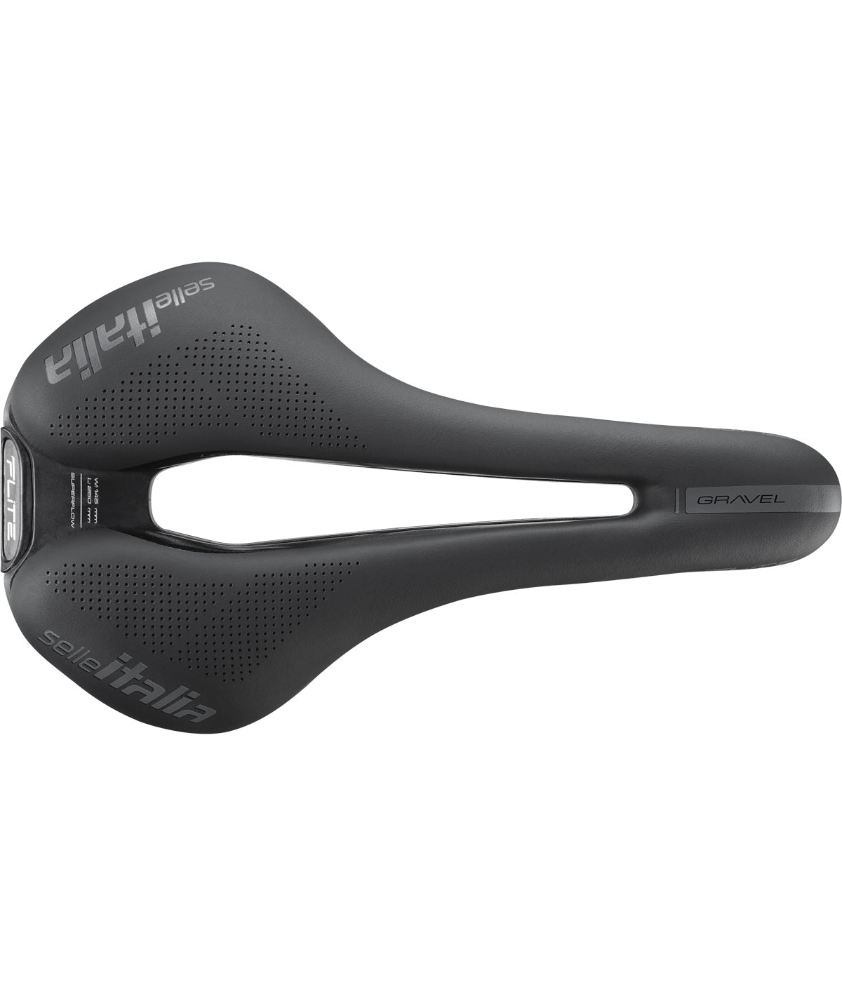 SELLE ITALIA FLITE BOOST GRAVEL SUPERFLOW L NYEREG TI316 FIBRA-TEK 145X250MM