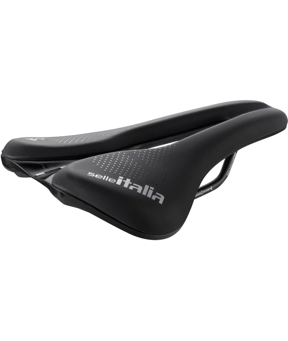 Selim SELLE ITALIA NOVUS EVO BOOST SUPERFLOW ENDURANCE™ L em manganês com revestimento Soft-Tek 145x245 mm