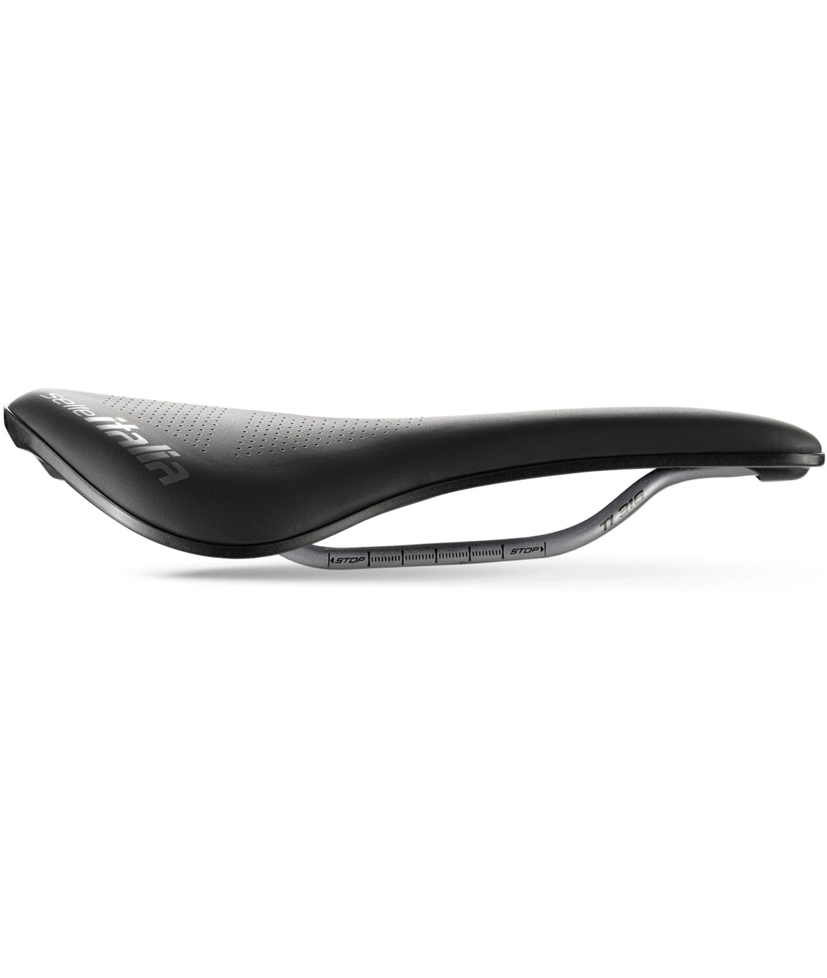 SELLE ITALIA NOVUS EVO BOOST SUPERFLOW L TITANIUM 316 FIBRA-TEK SELLE 145X245MM