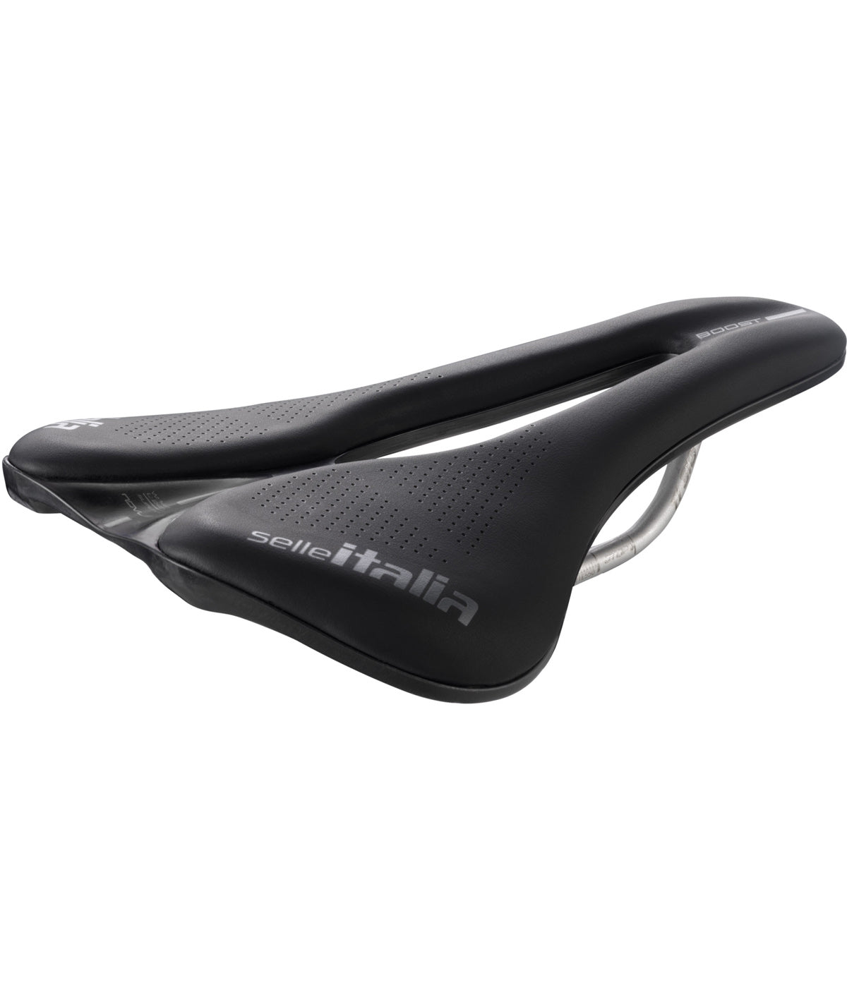 SELLE ITALIA NOVUS EVO BOOST SUPERFLOW L TITANIUM 316 FIBRA-TEK SELLE 145X245MM