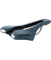 SELLA SELLE ITALIA SLR BOOST SUPERFLOW GRAVEL S TI 316 FIBRA-TEK 130X248 BLUE RETRO