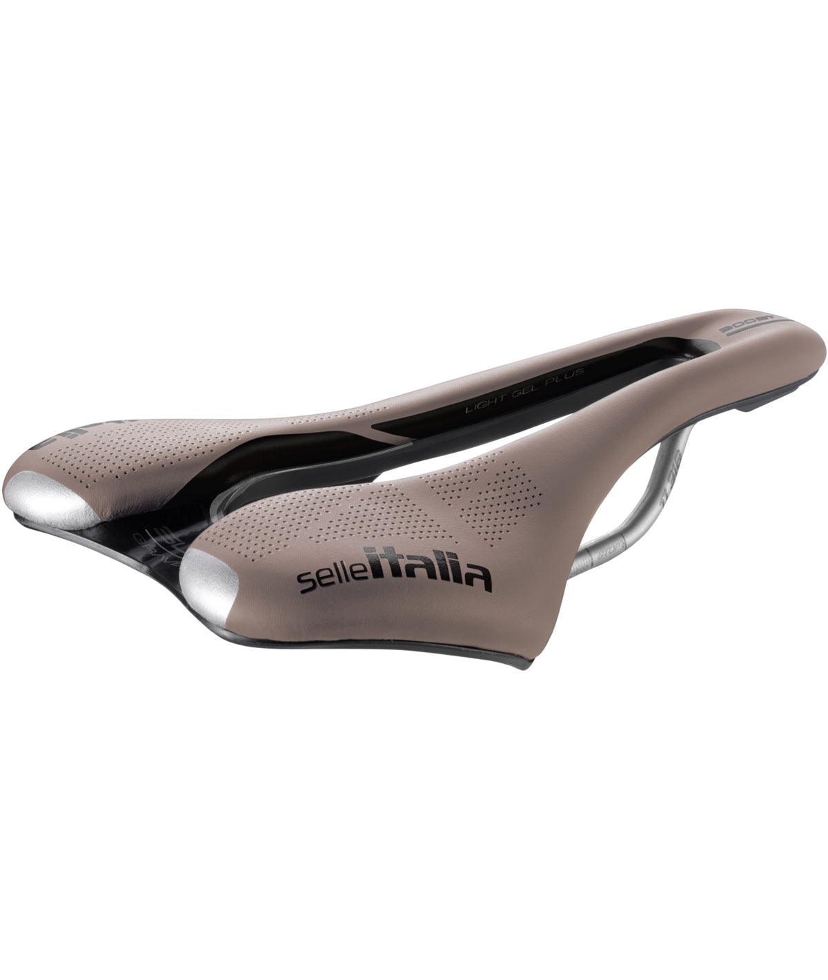 SELLA SELLE ITALIA SLR BOOST SUPERFLOW GRAVEL S TI 316 FIBRA-TEK 130X248 BROWN RETRO