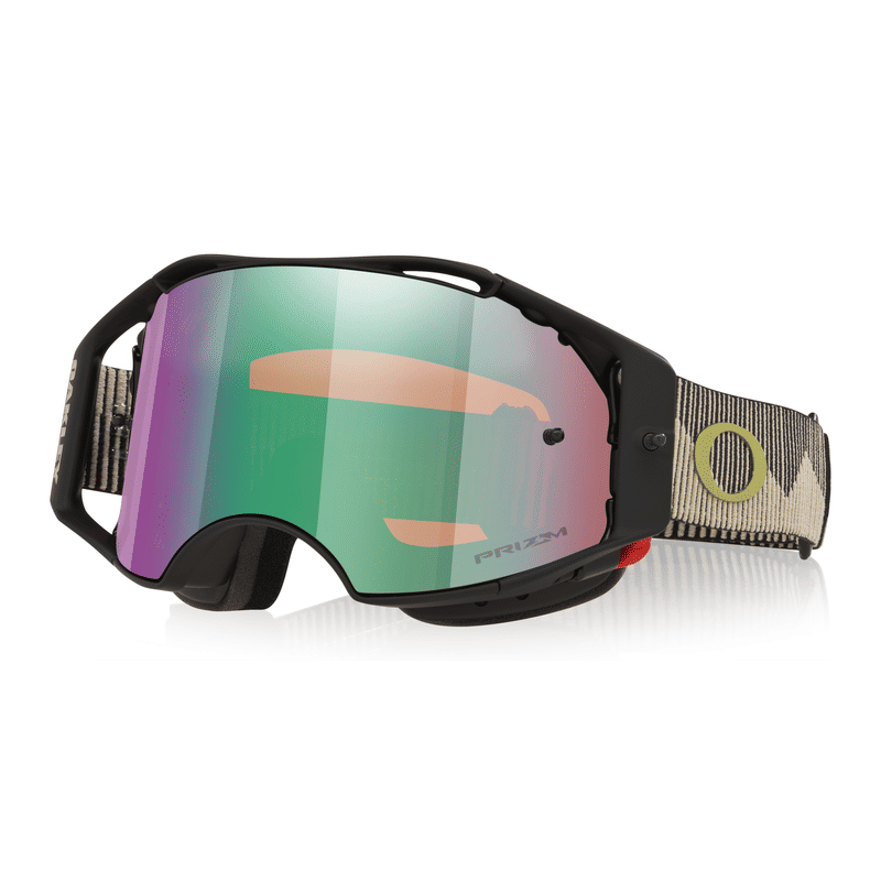 MASCHERA OAKLEY AIRBRAKE MTB BLACK MIST/PRIZM MX JADE IRIDIUM