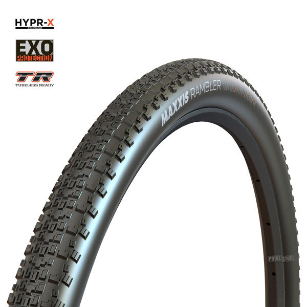 PLÁŠŤ MAXXIS RAMBLER 700x45C HYPR-X EXO TR 120 TPI