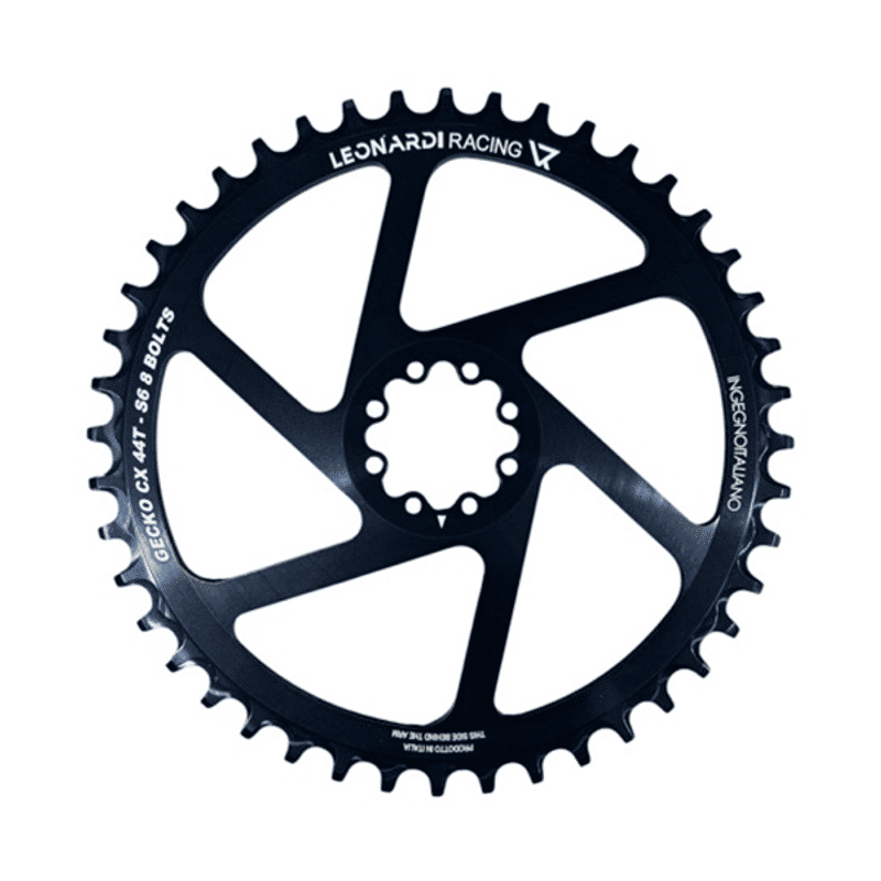 PLATEAU LEONARDI RACING GECKO SRAM 8 TROUS CX/GRAVEL 44 DENTS