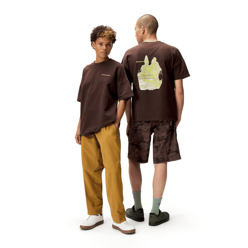 FORTY1THIRTY S/S TEE BRN/BRN