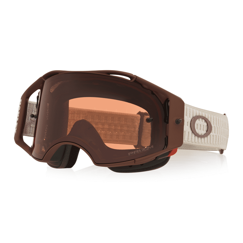 MASCHERA OAKLEY AIRBRAKE MTB SAND MIST/PRIZM MX BRONZE