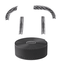 KIT SELLE ITALIA SHOCK ABSORBER NERO (SG-TAPE NERO + BAR TAPE)