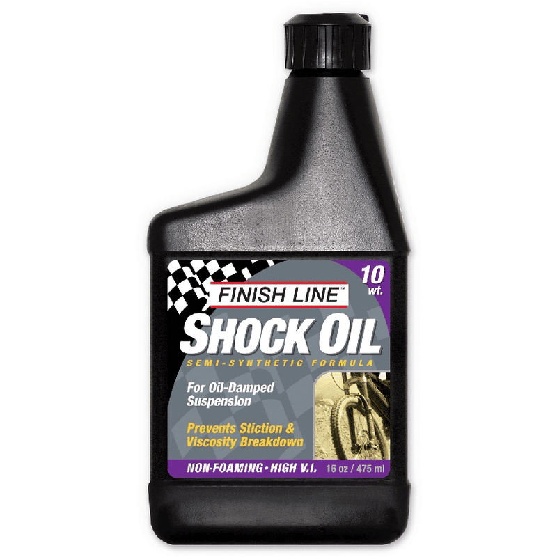 FLUIDO FINISH LINE PER FORCELLE AMMORTIZZATE SHOCK OIL 10 WT 475ML