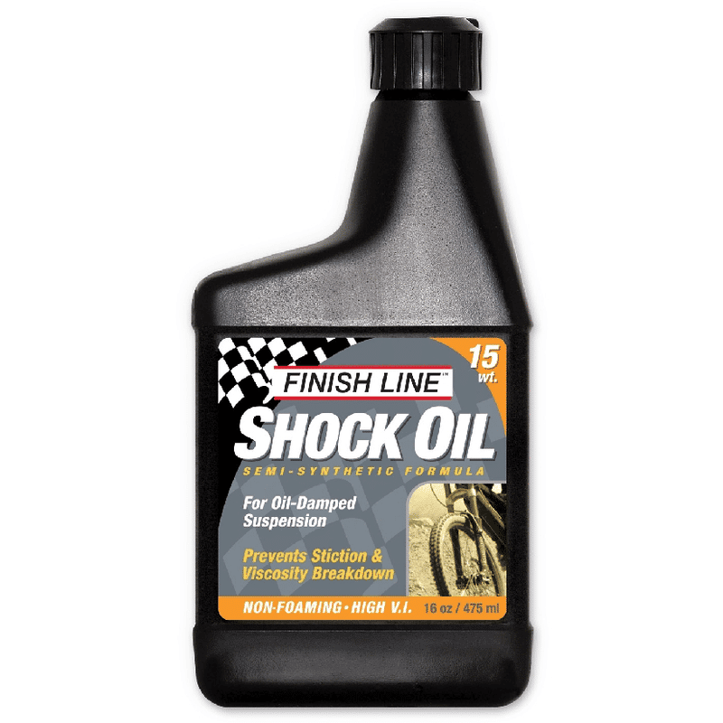 FLUIDO FINISH LINE PARA FORQUILHAS AMORTECIDAS SHOCK OIL 15 WT 475 ML