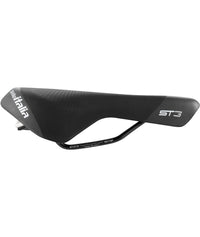 ST 3 SUPERFLOW SADDLE WITH FEC ALLOY FRAME SOFT-TEK BLACK
