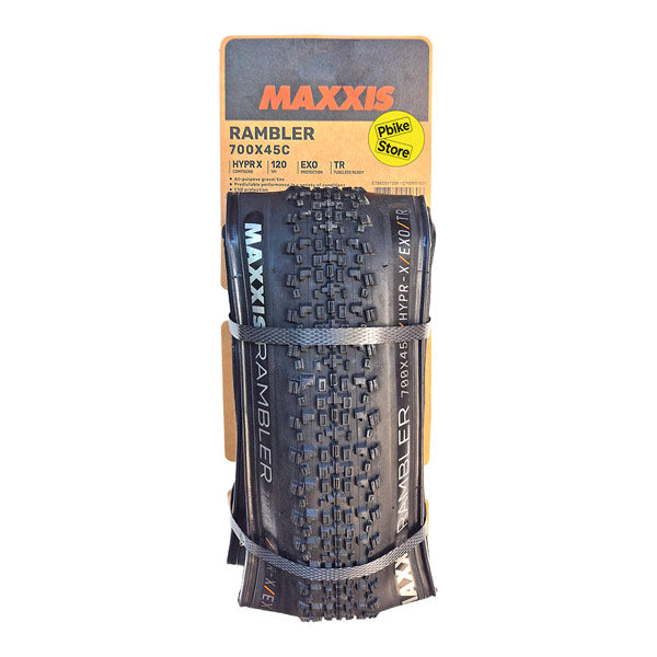 PLÁŠŤ MAXXIS RAMBLER 700x45C HYPR-X EXO TR 120 TPI