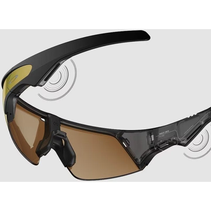 OAKLEY META VANGUARD GLASSES WHITE PRIZM SAPPHIRE LENS