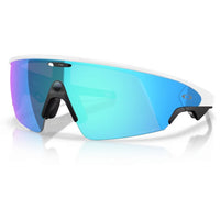 OAKLEY META VANGUARD GLASSES WHITE PRIZM SAPPHIRE LENS