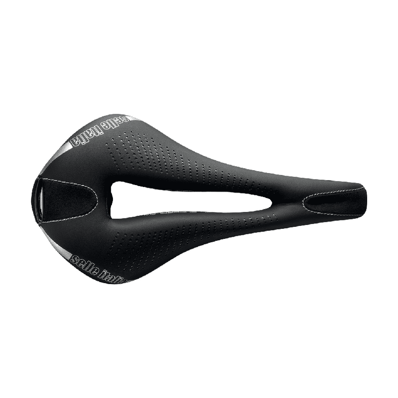 SELLA SELLE ITALIA MAX FLITE GEL SUPERFLOW TI 316 FIBRA-TEK L 146X290 MM