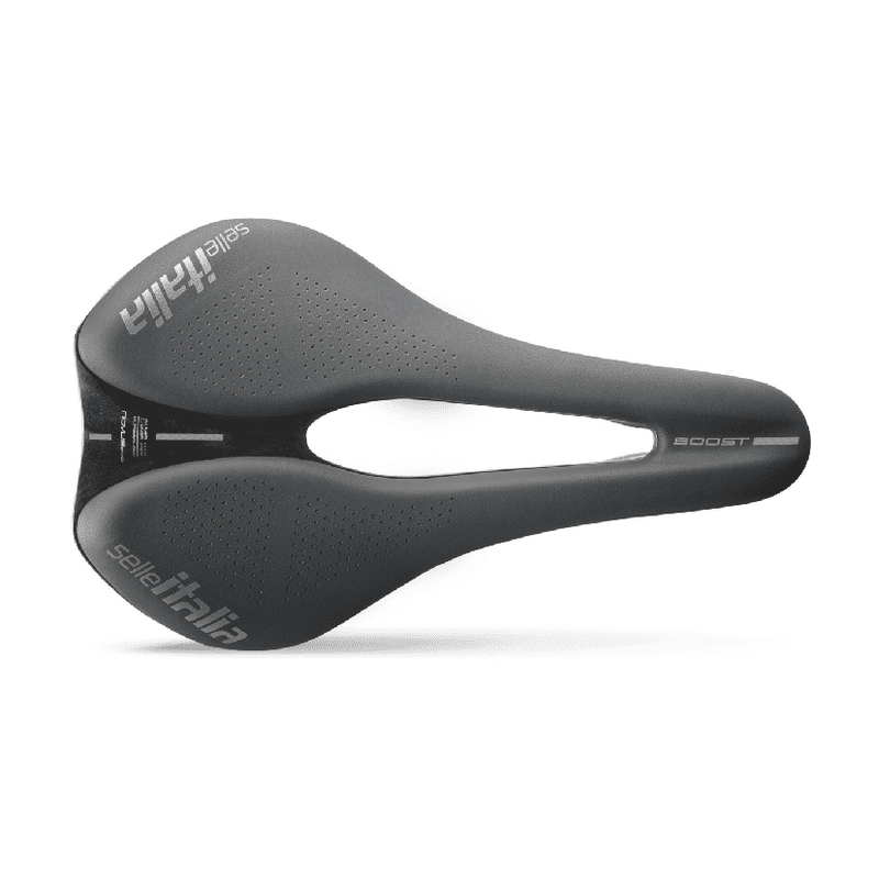 SELLE ITALIA NOVUS EVO BOOST SUPERFLOW L TITANIUM 316 FIBRA-TEK SELLE 145X245MM